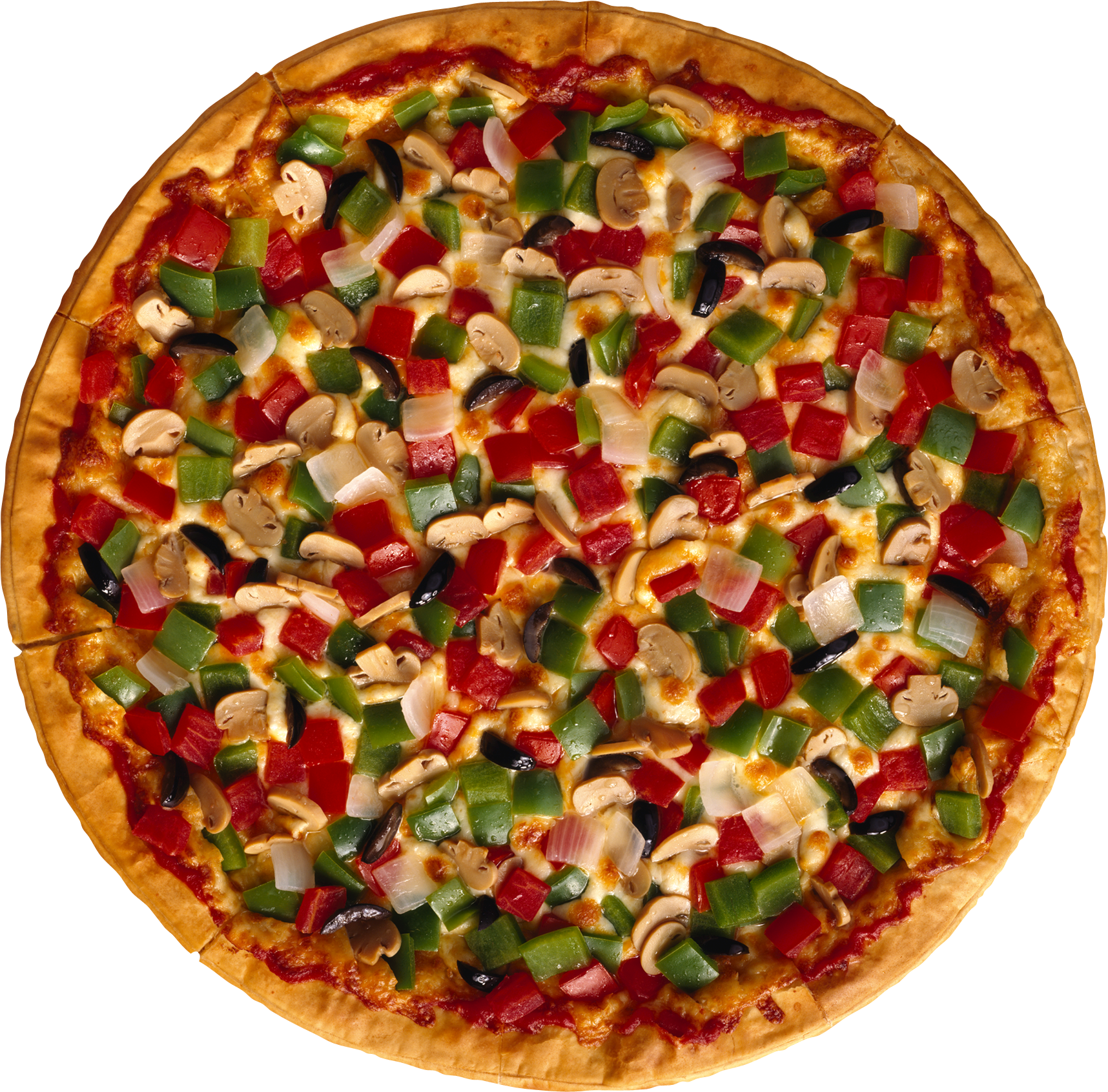 Imagem de uma pizza deliciosa